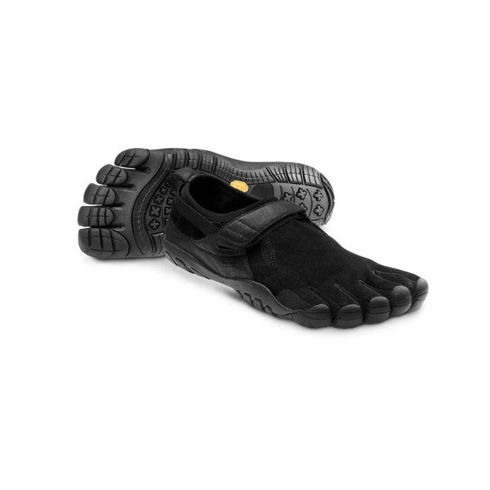 KSO Trek Womens Black Kangaroo Leather Vibram Fivefingers