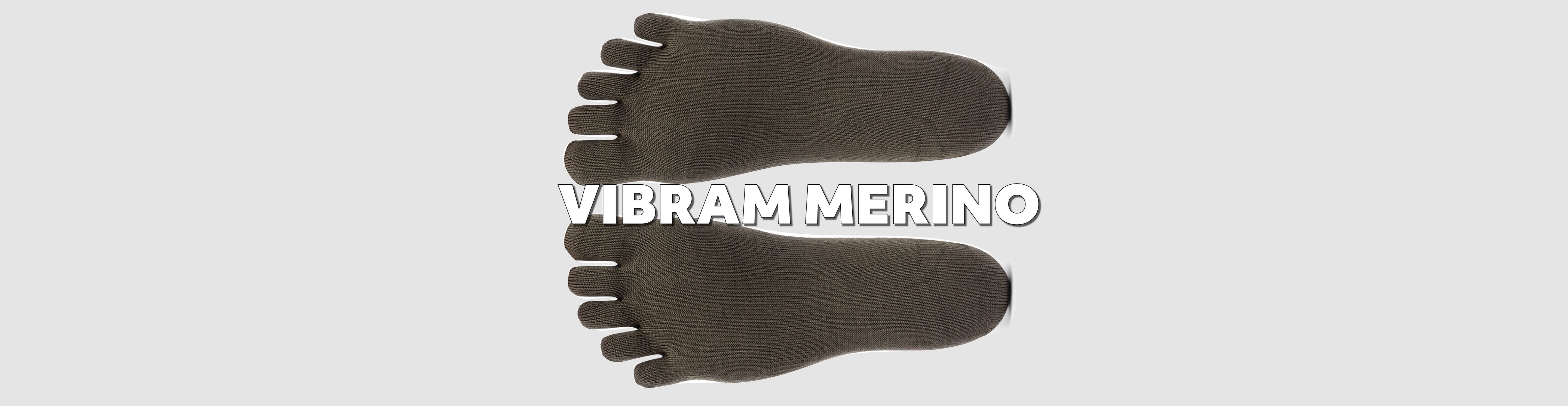 Vibram Merino Wool Blend Toe Socks- Singles