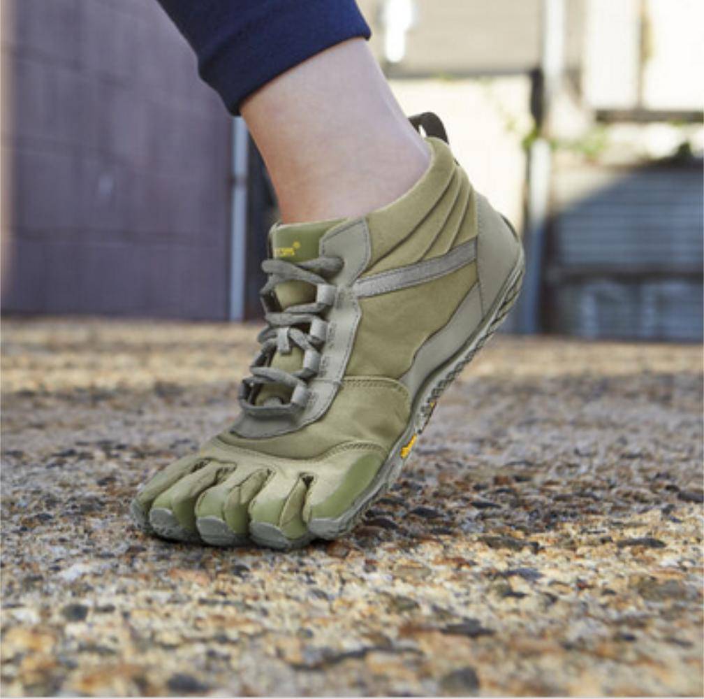 Vibram Fivefingers V Trek Insulated Womens Military Grey Barefoot